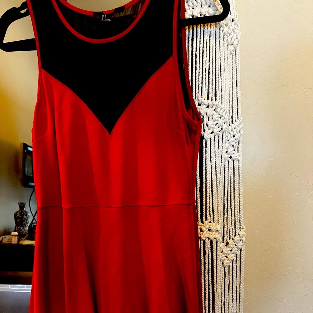 Red dress